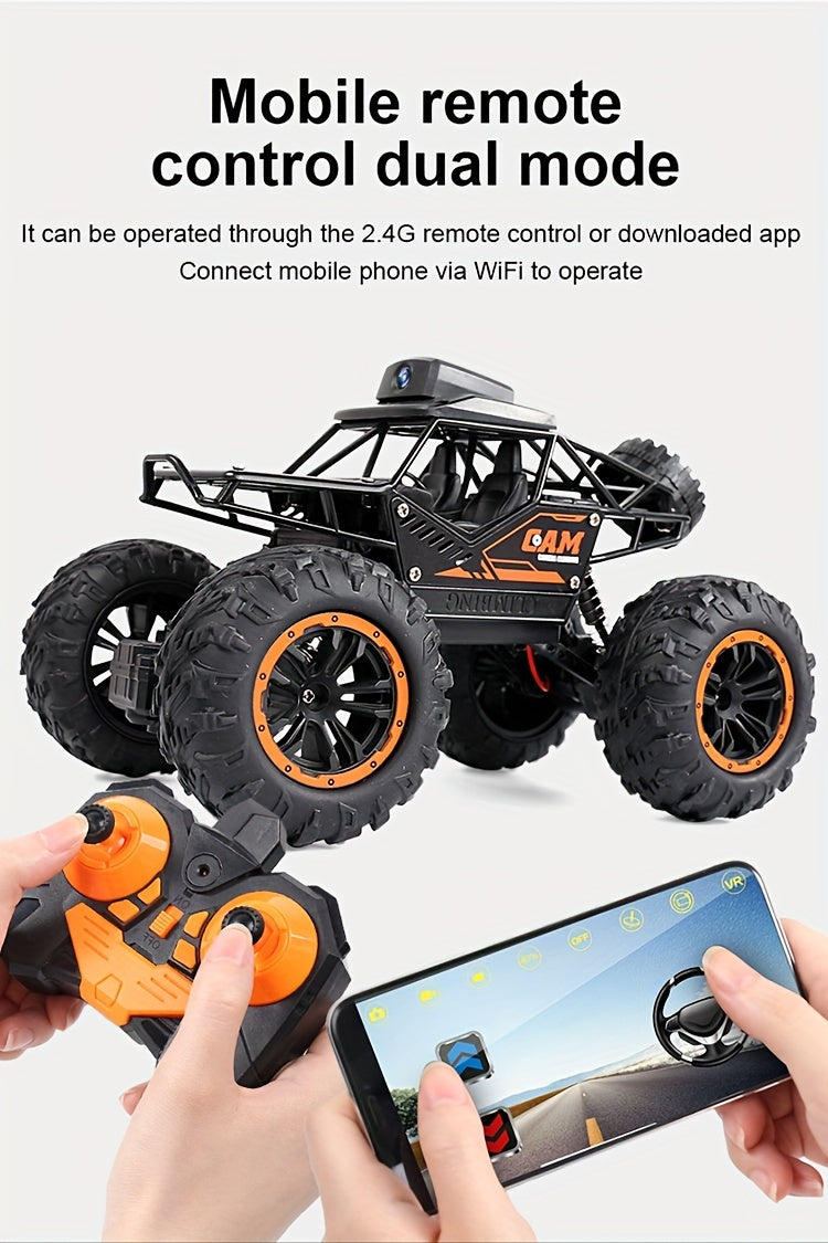 720P Camera Remote Control Car Wireless Climbing Car Wifi Photo Recording Gravity Sensing Mobile Phone Control